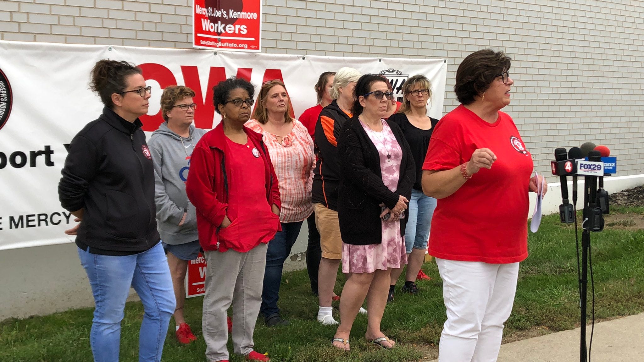 CWA: "I don't think we're there yet." CHS: "We're at the table with the CWA every day."