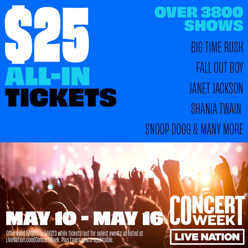 Live Nation Concert Week