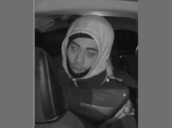 Suspect wanted for the attempted assault of a taxi driver.