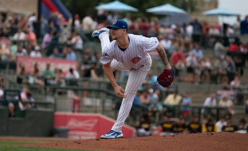 Cubs pitching prospect Cade Horton