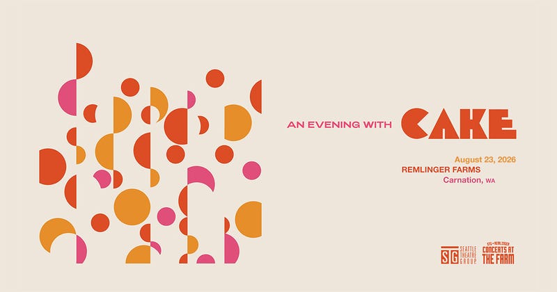 An Evening with CAKE at Remlinger Farms