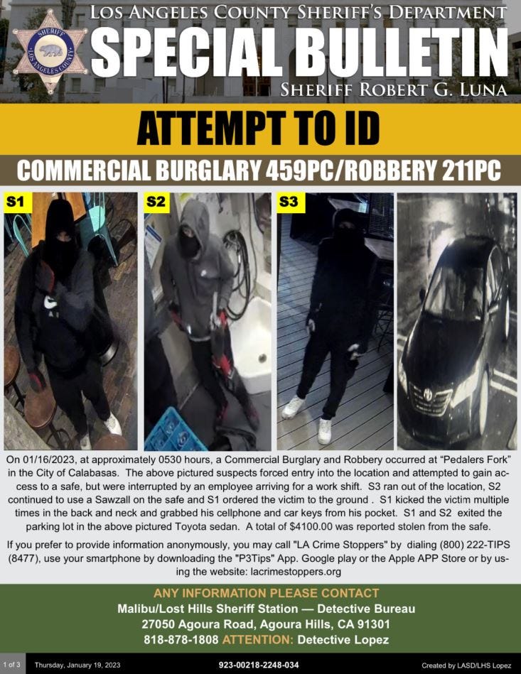 suspects wanted