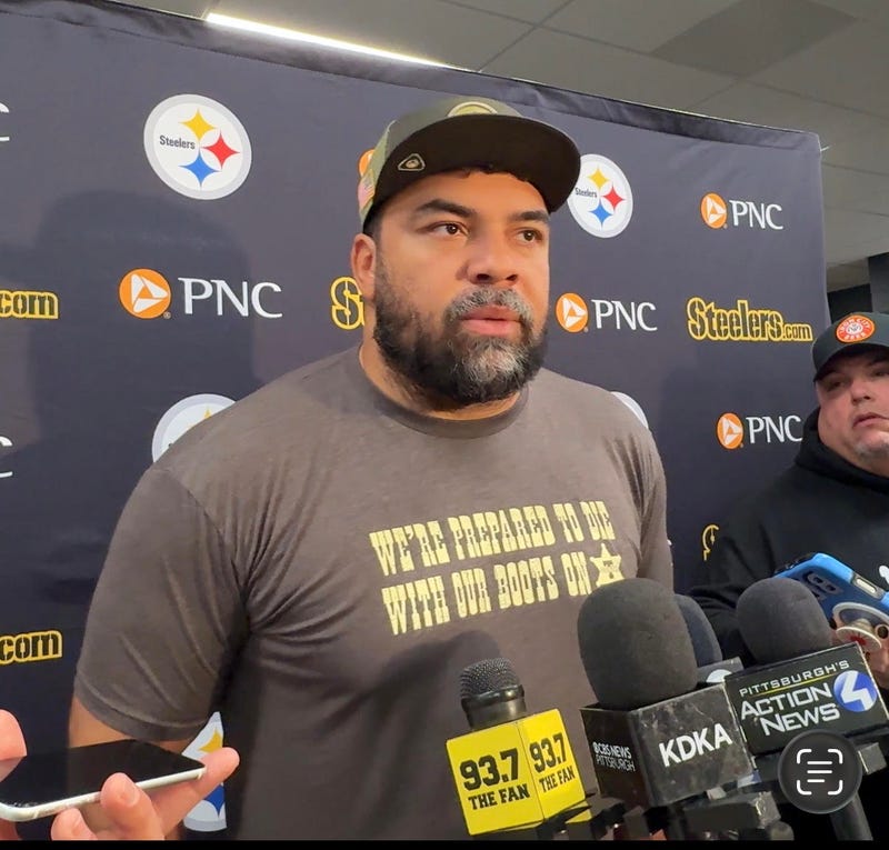 Cam Heyward in scrum
