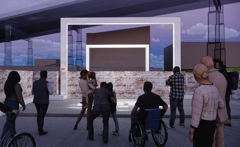 "Waterway of Change: A Complex Legacy of the Erie Canal" rendering