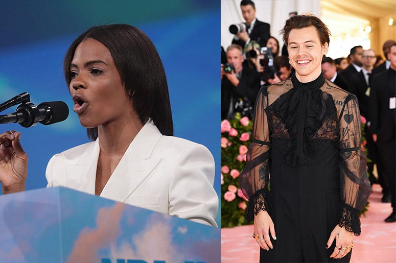 Candace Owens and Harry Styles