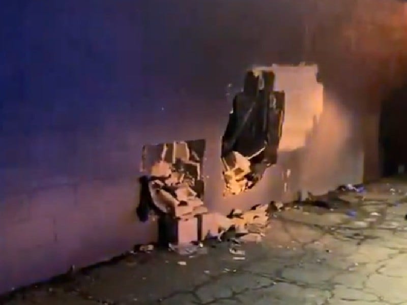 Smash and grab damages Detroit dispensary