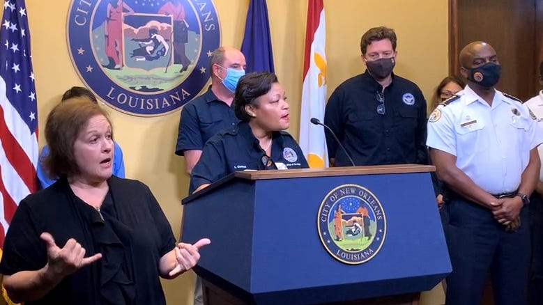 Mayor issues voluntary evacuation for all of New Orleans