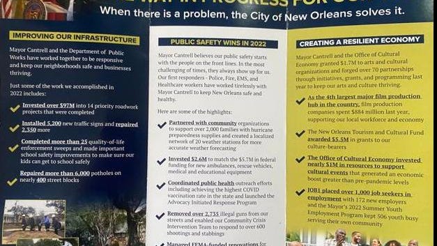 Cantrell may have violated state law funding promotional mailer with tax dollars