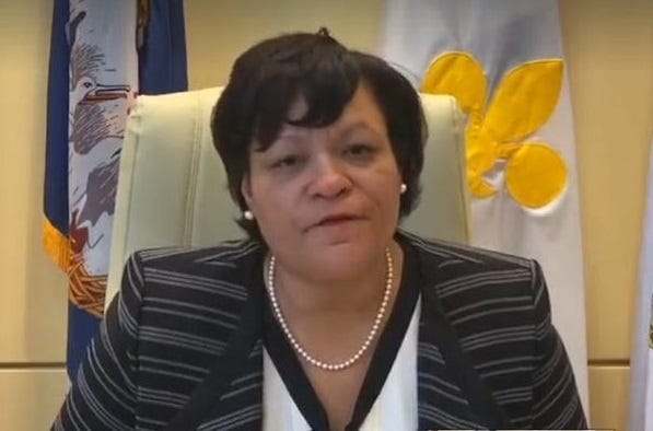New Orleans Mayor LaToya Cantrell