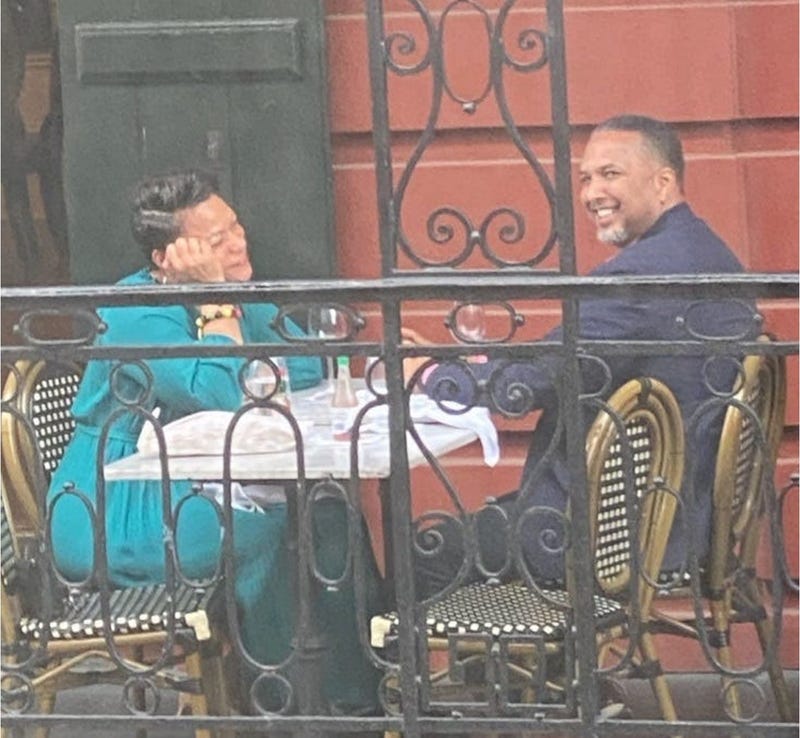 Latoya Cantrell and Jeffery Vappie