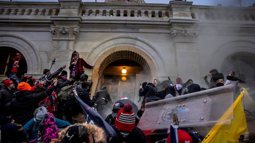 Michigan man pleads guilty in U.S. Capitol riot, gets credit for time served