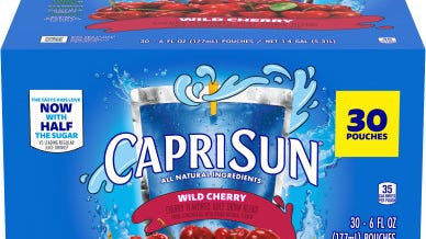 Capri Sun juice cases recalled over concerns about cleaning solution contamination