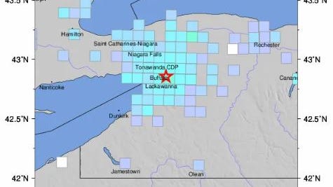 Temblor de 3.8 sorprende una región de Nueva York