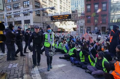 palestina - protesta NYC