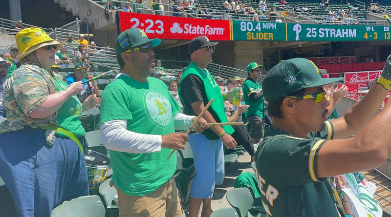 Oakland A's fans