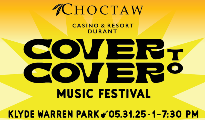 Banner for Klyde Warren Park's Cover to Cover Music Festival