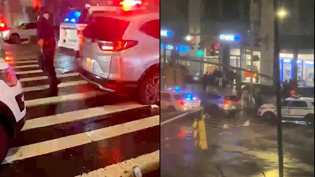 Mujer embarazada es alcanzada por una bala perdida en Manhattan, se busca a 5 hombres