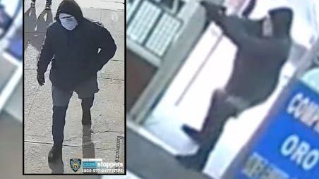 VIDEO: Hombre abre fuego en una joyería de Brooklyn y hiere a un trabajador durante fallido atraco