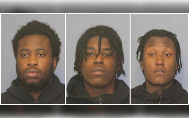 Jaquin Williams, Kahaz D. Heron and Jahed Jones