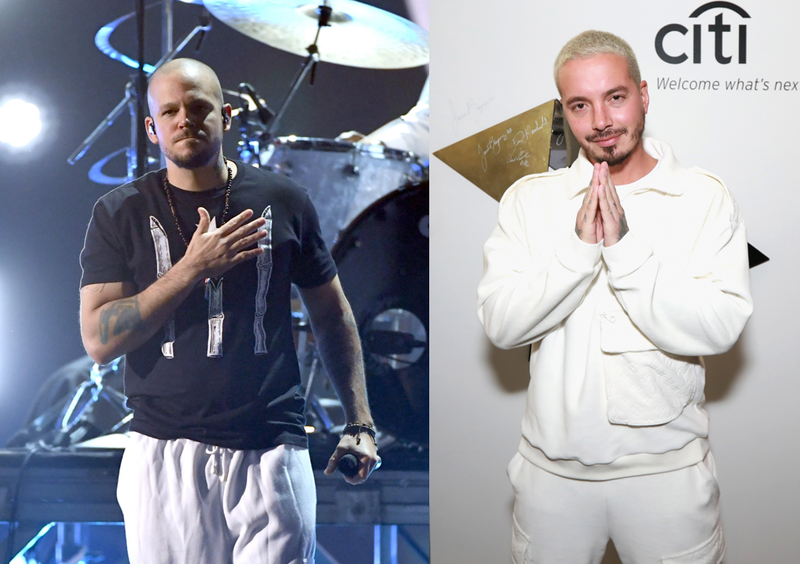 Kevin Winter/Getty Images and JC Olivera/Getty Images for Universal Music Group Balvin