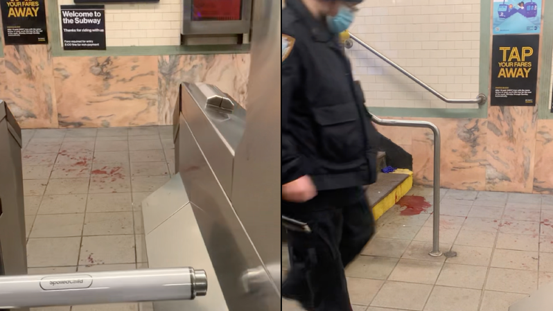Hombre es apuñalado en la estación de metro de Wall Street