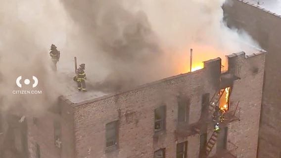 5 heridos en incendio de un ático en el Bronx; 1 en estado crítico, 3 graves