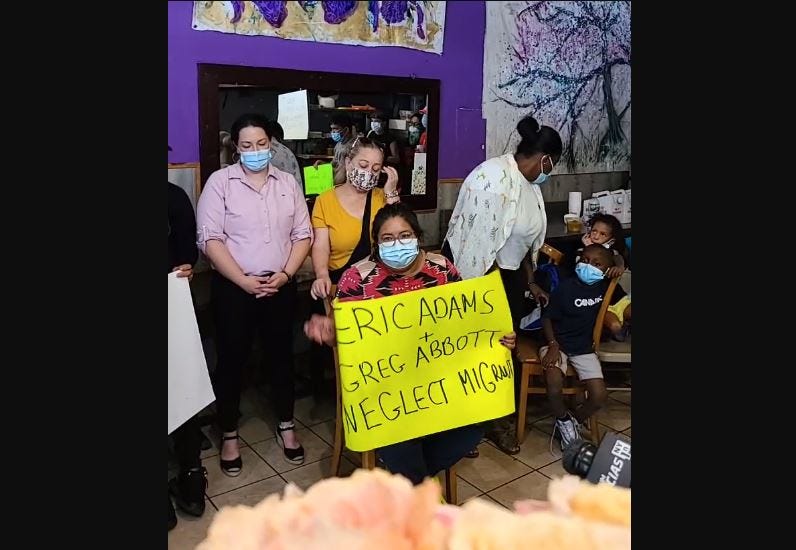 Inmigrantes llegan a NYC