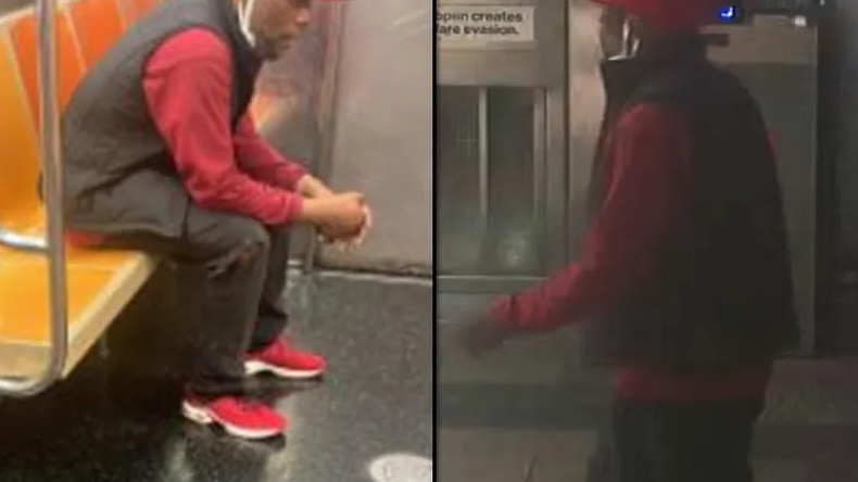 Hombre se masturba delante de una mujer en el metro de NYC