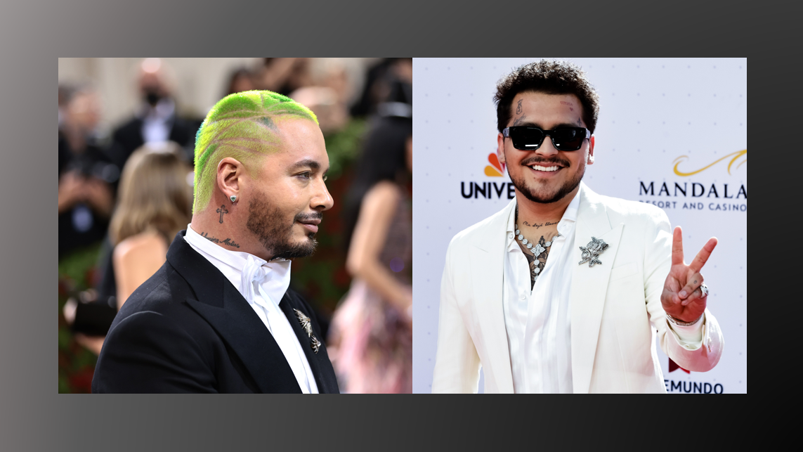 Polémica entre J Balvin y Christian Nodal: “Encuentra las diferencias”
