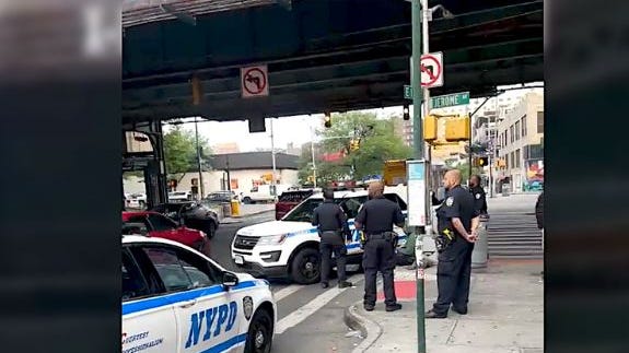 Empujan a un hombre a las vías del metro durante una pelea en una estación del Bronx