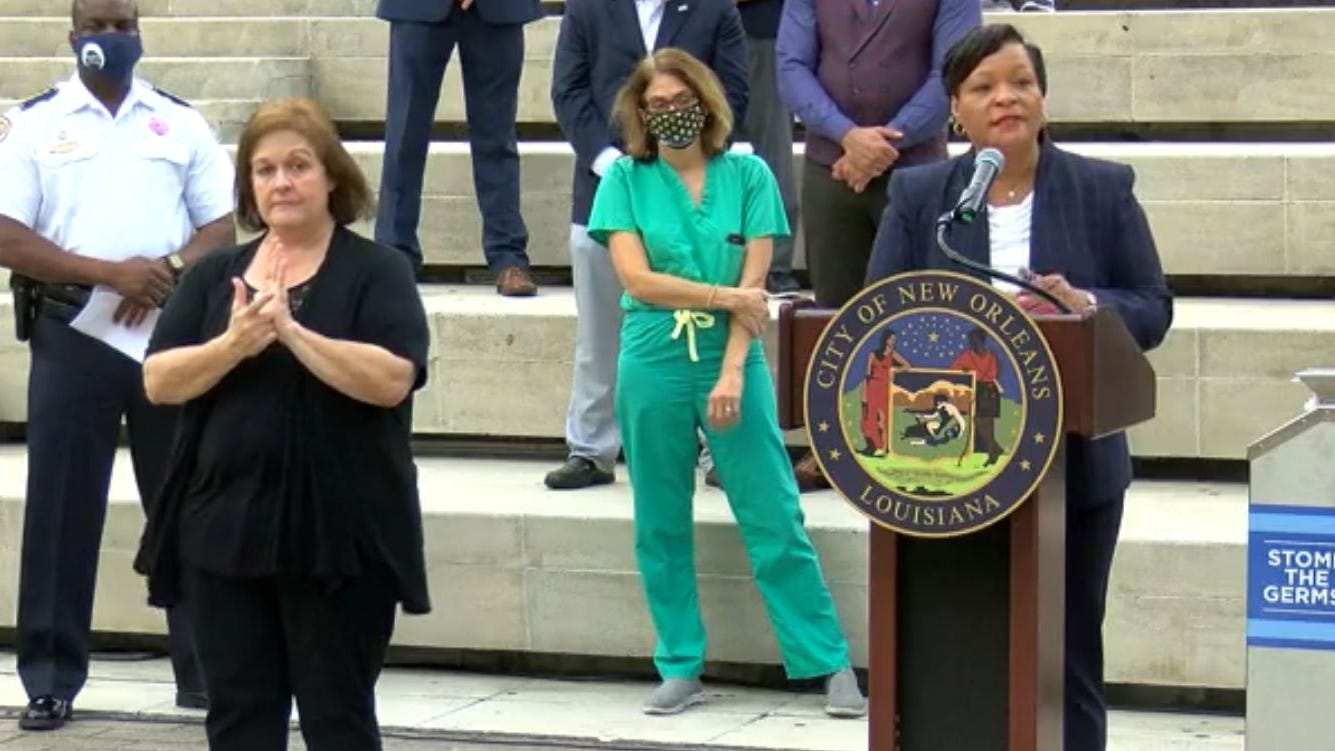 Call to action: N.O. mayor encourages residents to continue wearing masks, social distance if the city is to move into Phase 3.3