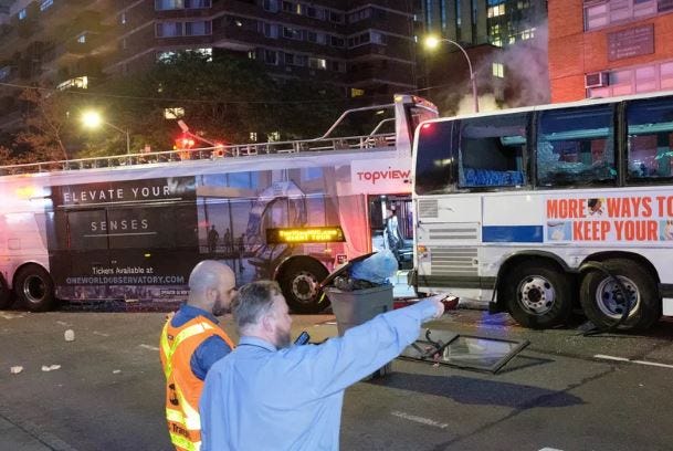 accidente de autbus en nyc