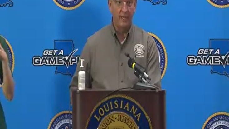 Watch: Governor Edwards gives an update on Hurricane Ida