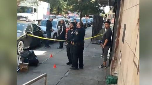 Transeúnte herido en un doble tiroteo en una calle de Harlem