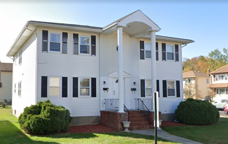 The residence in Clifton, N.J., where three senior citizens were killed in a blaze Friday night.