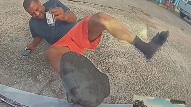 Watch: Tesla car outsmarts man claiming driver hit him with the vehicle