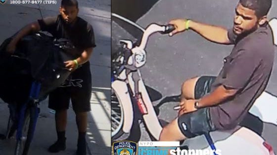 Ladrón de paquetes saquea camiones de reparto de Amazon en Brooklyn
