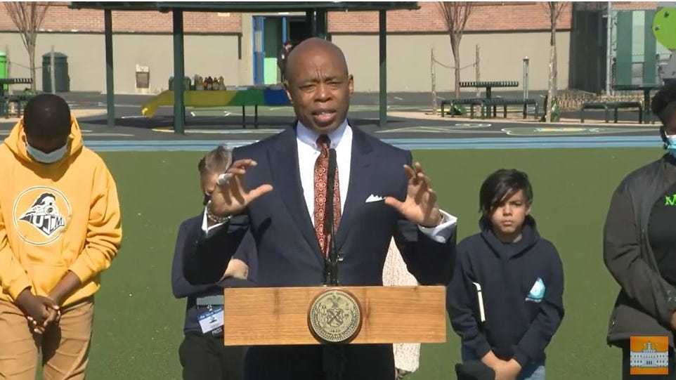 Mayor Adams: 'It’s time to allow women to play professional baseball'