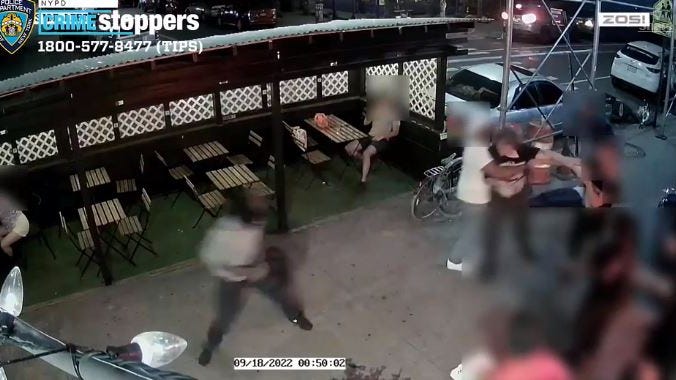 VIDEO: Dúo golpea y roba a 2 hombres en una calle de Brooklyn