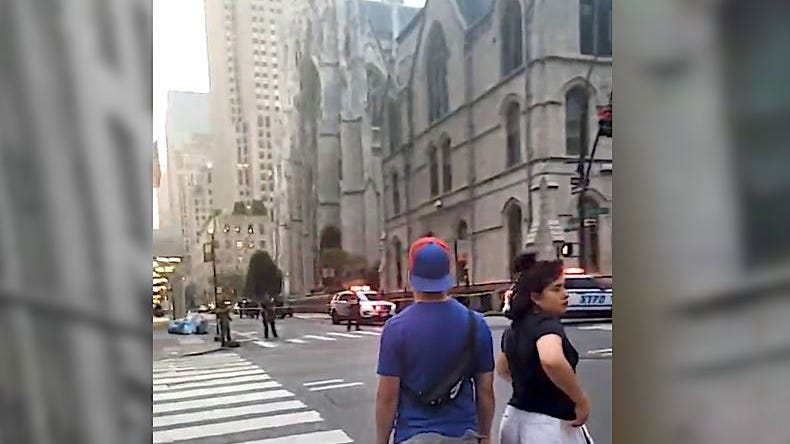 Disparos cerca de la Catedral de San Patricio después de que un hombre pierde una partida cartas