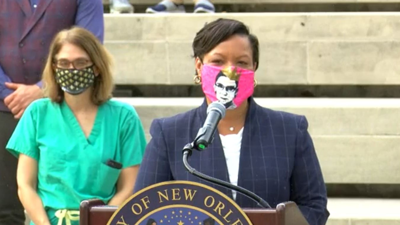 N.O. Mayor: $500 fine for not wearing a mask in the city