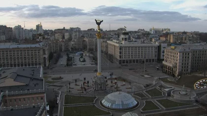 LIVE WEBCAMS: Ukrainian cities of Kyiv, Odessa, Kharkov, Dnipro as Russia attacks