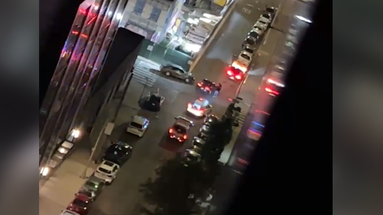 Man, 25, shot in the neck in Queens apartment building lobby: police
