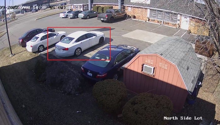 Authorities are searching for a suspect who they say stole two rings from a jewelry store in Monroe on Wednesday afternoon.