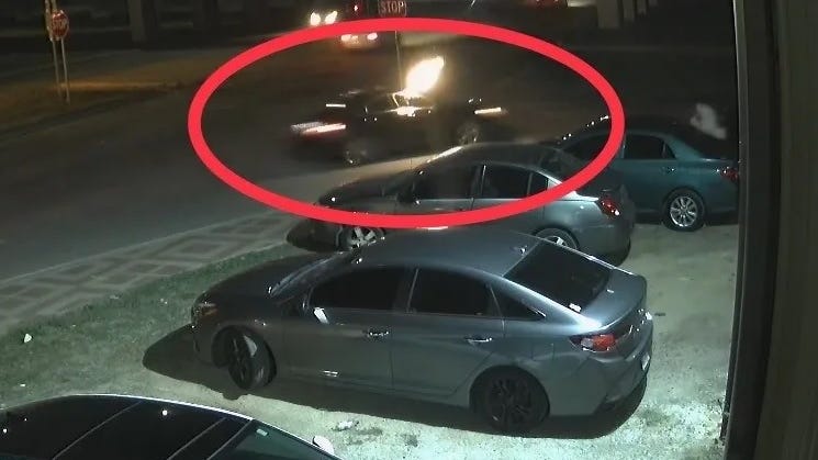 Police release security photos from mass shooting in south Dallas