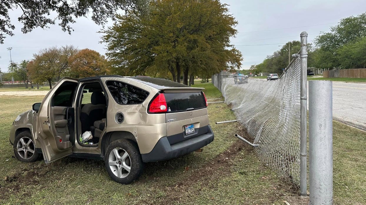 Armed robbery suspect locked up after a police chase in White Settlement