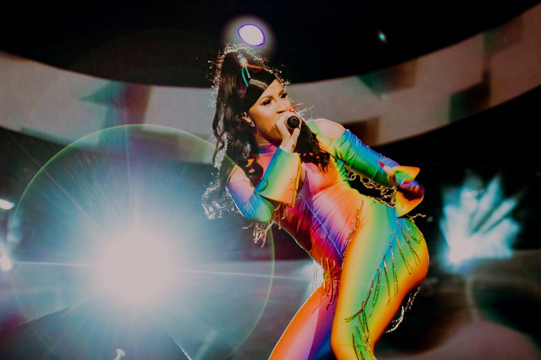 Cardi B performs at 'Made In America'
