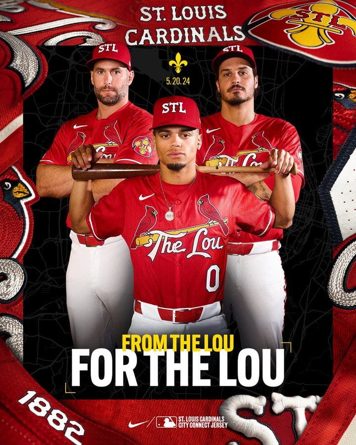 St. Louis Cardinals release City Connect uniforms