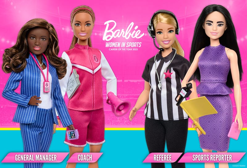 Mattel's Barbie Women in Sports collection