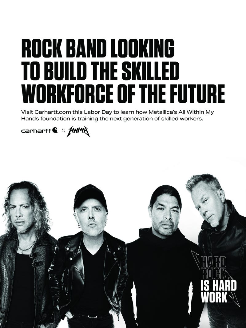 Metallica / Carhartt Ad